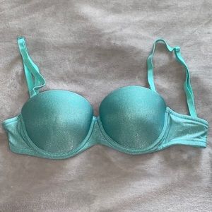 Metallic Blue Wear Everywhere Multi Way Push-Up